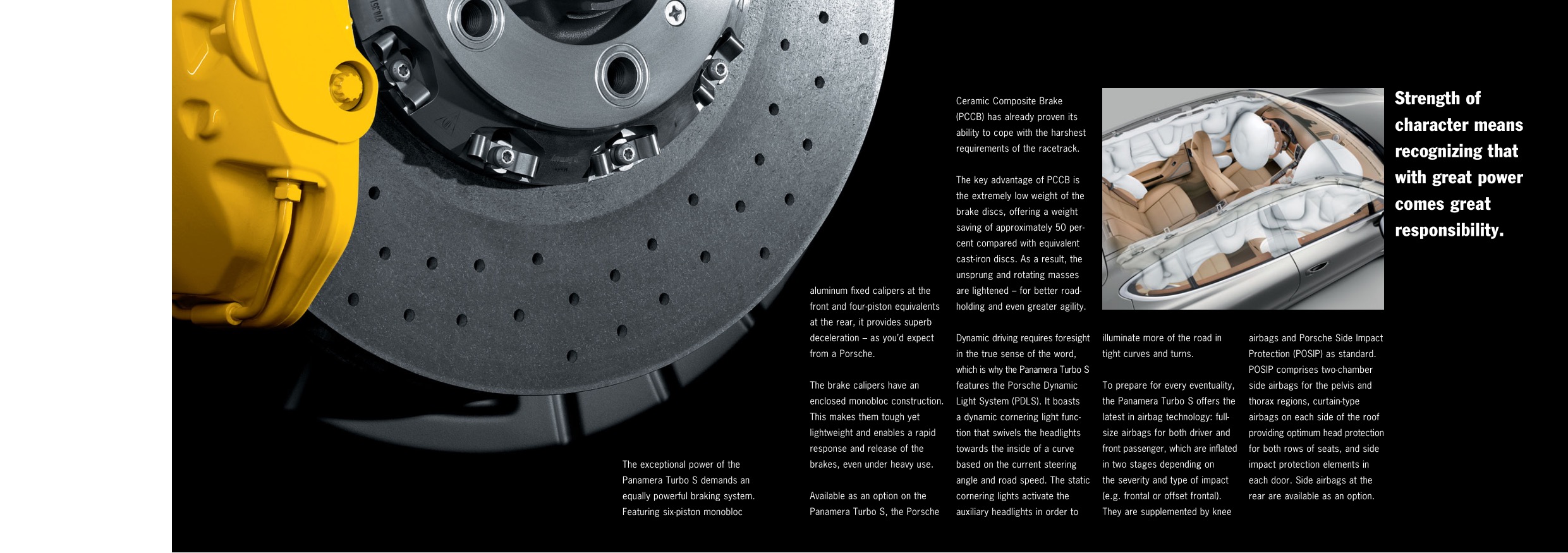 2012 Porsche Panamera Turbo Brochure Page 3